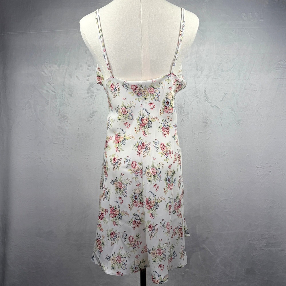 Vintage BHS 90's Lana Del Rey Coquette Slip Dress Romantic Dainty Size XL - Picture 3 of 9